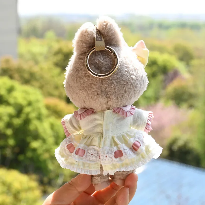 17 см мини-плюшевая кукла одежда аксессуары Корея Kpop Exo Labubu Idol розовый полосатый