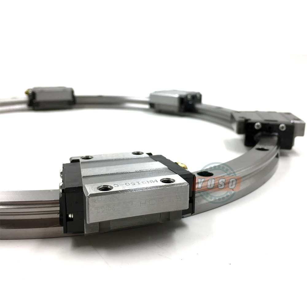 HCR25A+60/1000R Изогнутый линейный направляющий блок с направляющей электроприводом