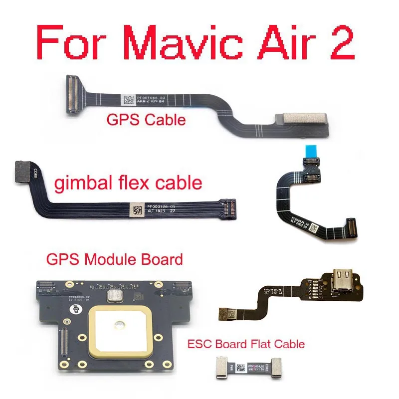 

For Mavic Air 2 Gimbal Flex Flexible Flat Cable Signal Transmission Flex Cable PTZ Camera Video Line Wire GPS Cable /GPS Board