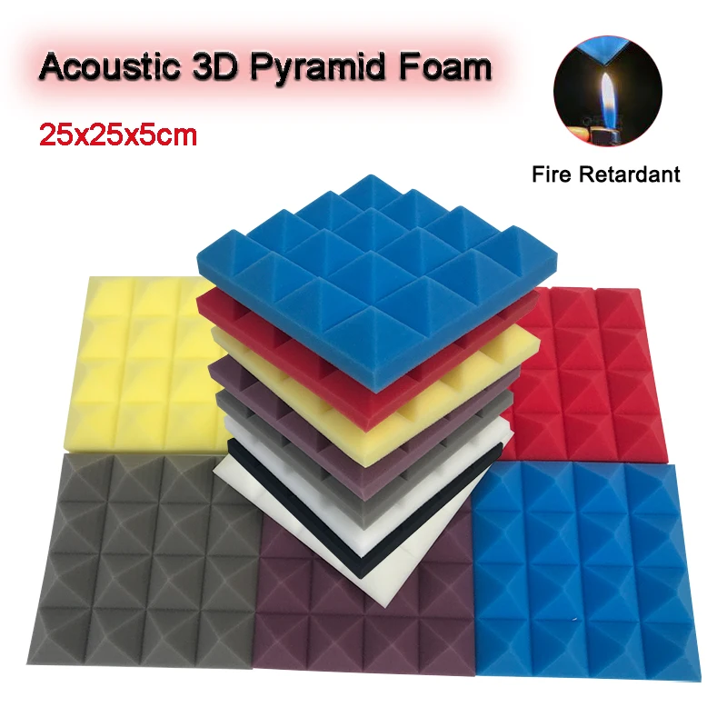 Студийные акустические пенные огнестойкие звукоизоляционные стеновые панели 24