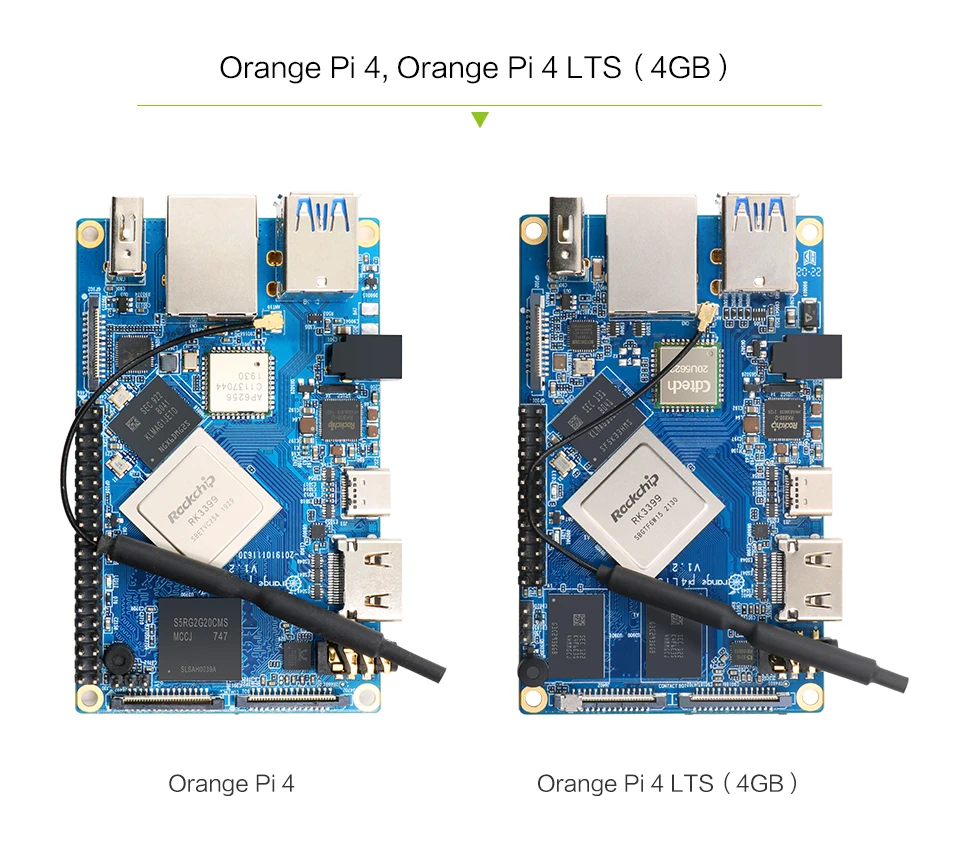 Плата ПК Orange Pi Zero 512 МБ ОЗУ чип Allwinner H616 BT Wi-Fi |