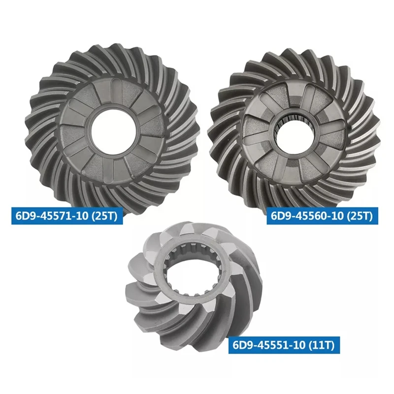 Outboard Gear Kit 6D9-45560 6D9-45551 6D9-45571 For Yamaha 4 Stroke Oversee F75-F90 (2011 &amp Later)