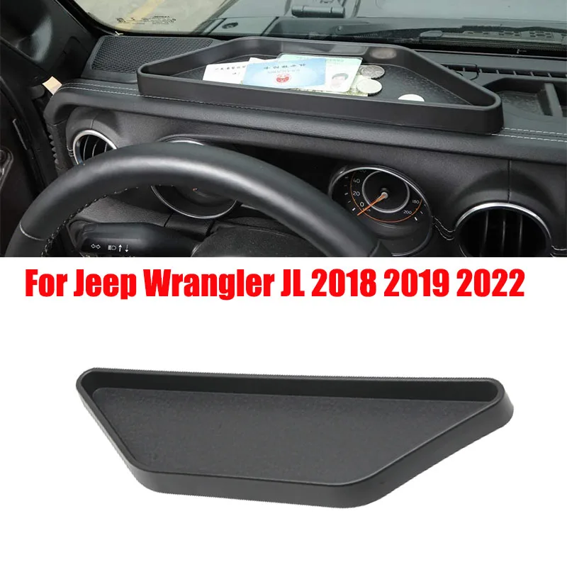 

Car Interior Accessories Control Dashboard Storage Box for Jeep Wrangler JL 2018 2019 2022 Stowing Tidying