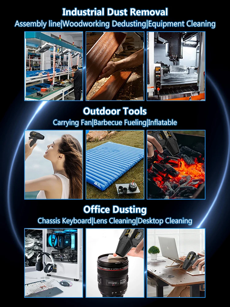 Новинка воздуходувка 130000 об/мин Турбовентилятор ручной мини-Турбовентилятор