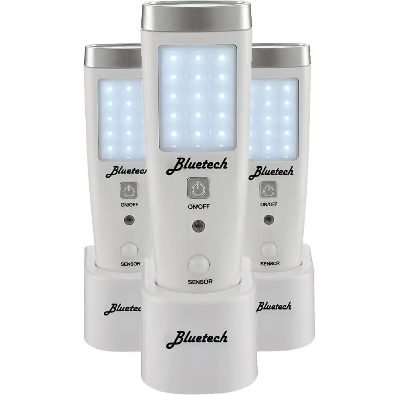 

Flashlight Night Light for Emergency Preparedness, Portable Unit with Motion Detection,Power Failure Light, ETL Approved Blackou