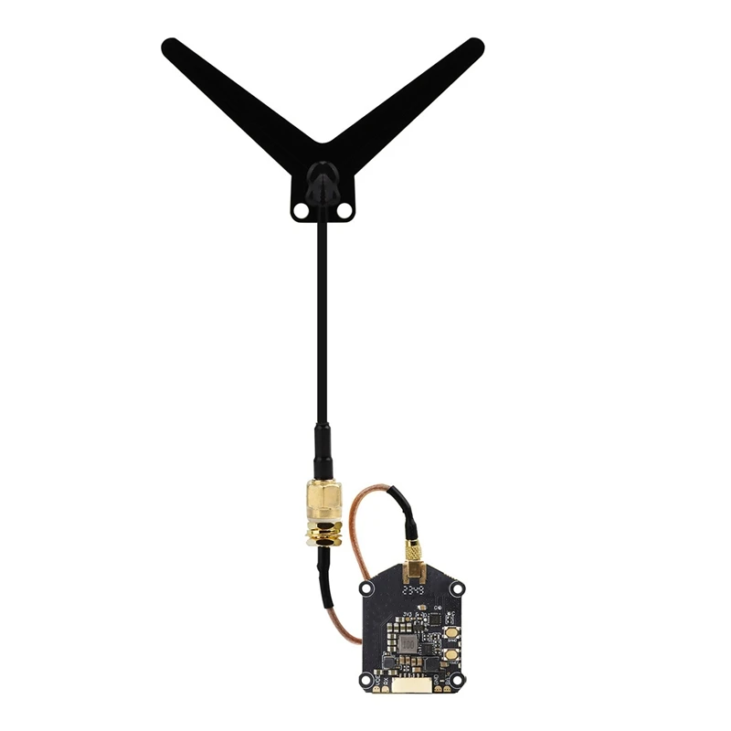 FPV 1 2G 6 W VTX 2G-1 3G 1600MW 9 каналов аудио передатчик для RC гоночного дрона прочный и