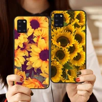 sunflower beautiful flower phone case for samsung galaxy a s note 10 12 20 32 40 50 51 52 70 71 72 21 fe s ultra plus