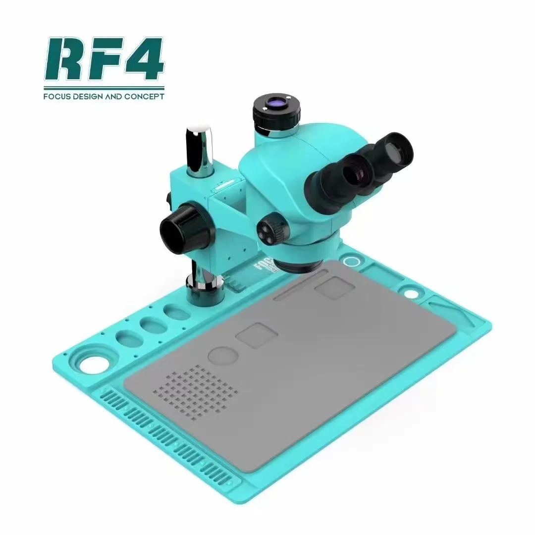 

rf4 microscope 7-50X Continuous Zooming 7050TVD2 With anti-static maintenance pad For Maintenance Engineer PBC Repair Microscope