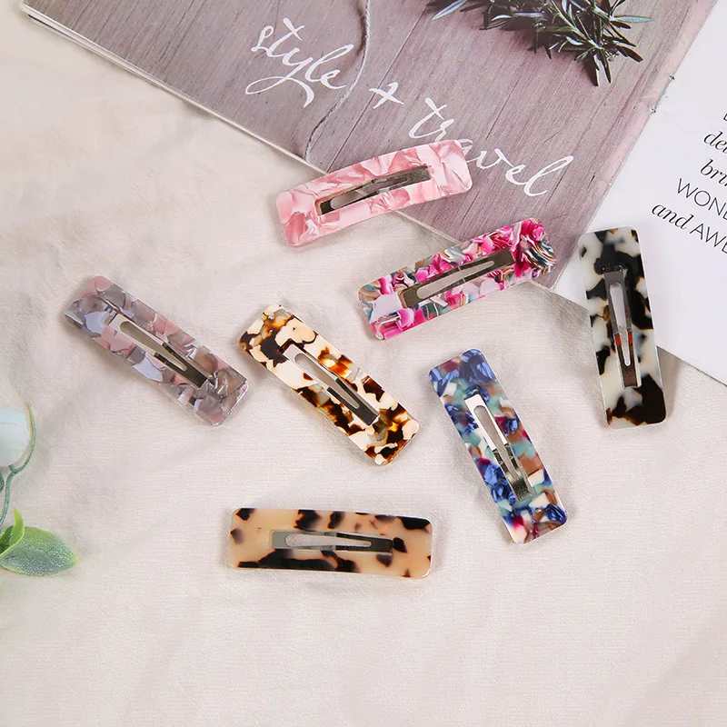 

Korean Fancy Hairpins Luxury Women Hair Accessories Acrylic Hairpin