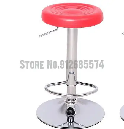 Барный стул из кованого железа вращающийся подъемный парикмахерский барный