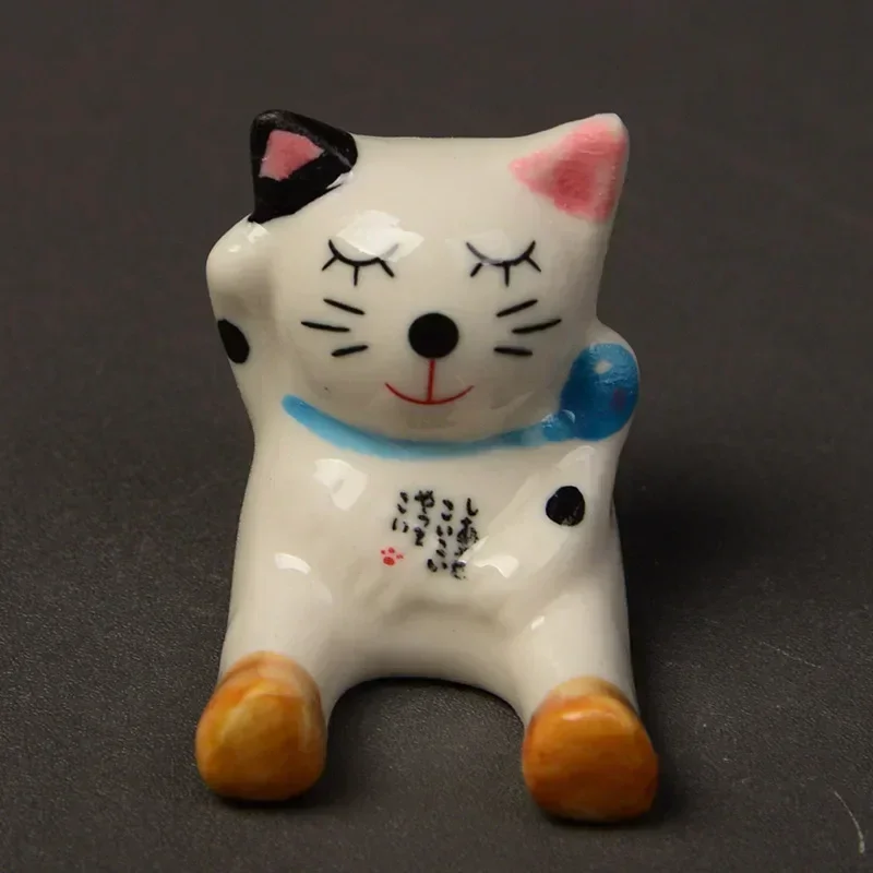 Один набор милых миниатюрных кошек в японском стиле Zakka керамические кошачьи