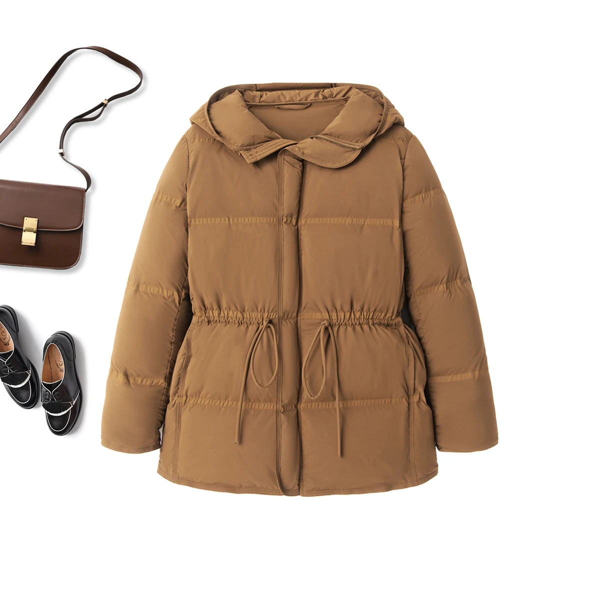 Design Abrigos Mujer Invierno 2022  90%  White Duck Down  Casual  Winter Hooded Zipper  Slim  Coat Women casaco feminino inverno