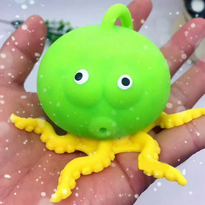 

1 Pc Baby Soft Octopus Shape Hand Anti-stress Toys for Children Kids Relaxing Venting Creative Funny Gifts Novelty Gag Toys