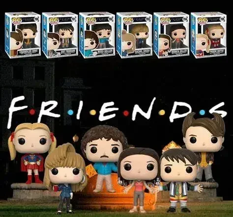 Funko Pop Friends RACHEL GREEN # 261 ROSS GELLER 262 Фигурки Коллекция Модель Игрушки для Детей День