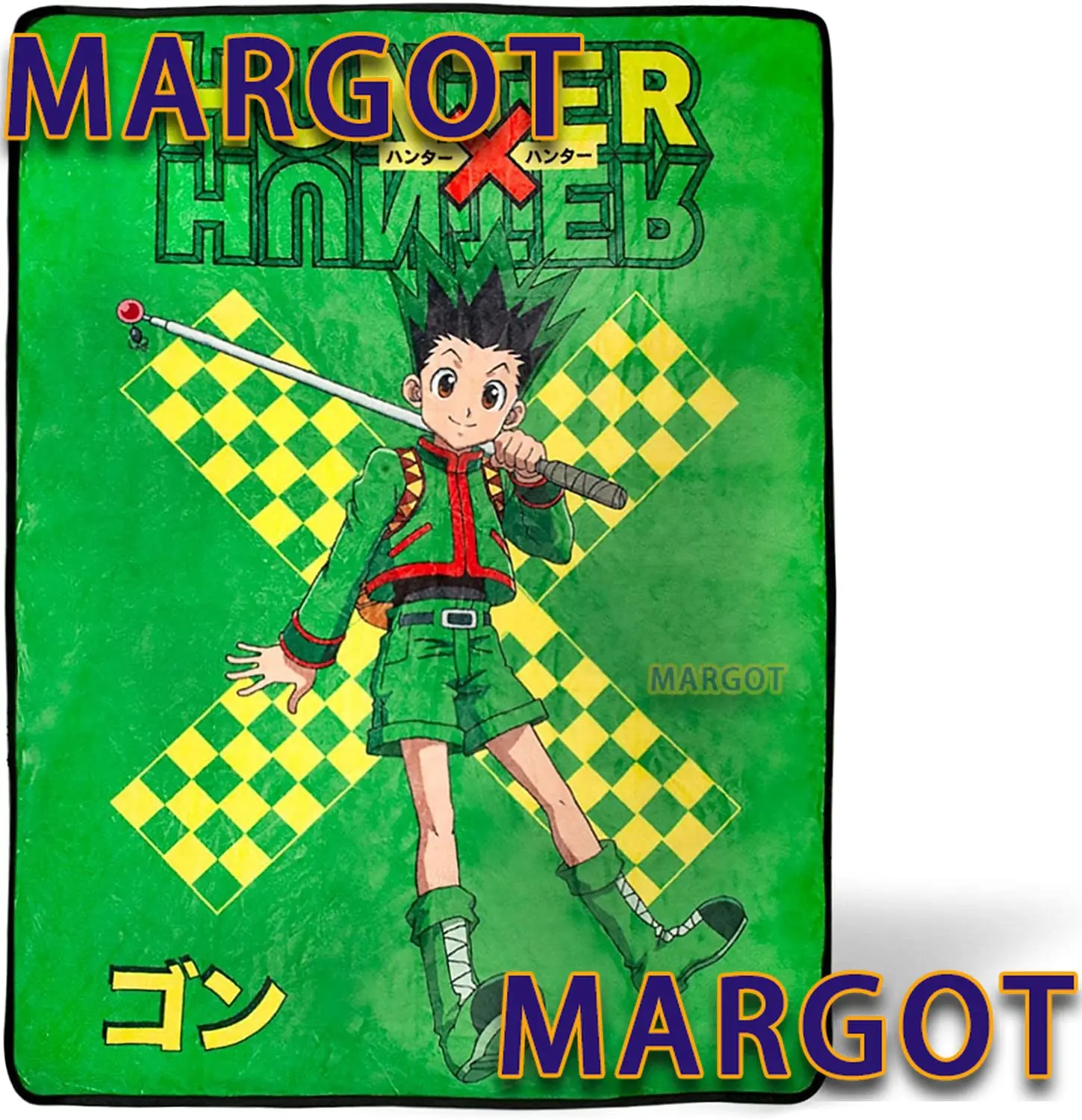 

Плюшевое одеяло Hunter X Hunter Gon Freecss | Супермягкое Флисовое одеяло, уютное покрывало из шерпы для дивана и кровати, комнатное украшение для дома