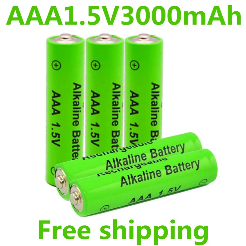 

AAA1.5V Battery 3000mAh Rechargeable Battery Lithium ion 1.5 V AAA Battery for Clocks Mice Computers Toys so on + Free Shipping