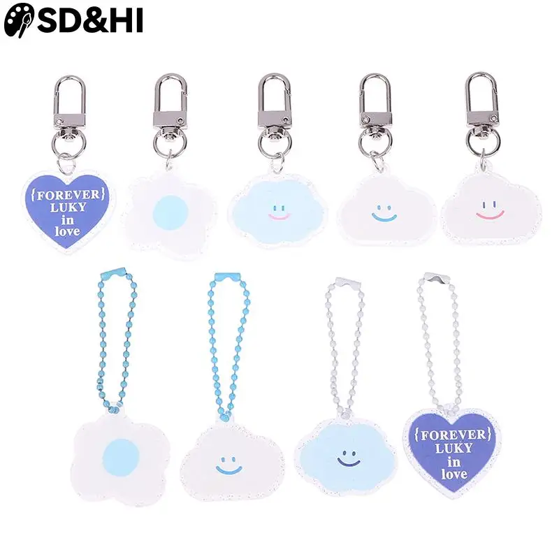 

1pc Heart Spring Gate Rings Openable Keychain Leather Bag Belt Strap Dog Chain Buckles Snap Closure Clip Trigger DIY Accessories