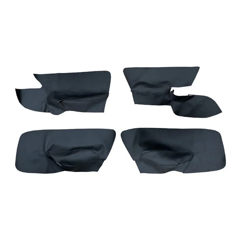 

LHD Door Panel Cover for -VW Golf 5 MK5 Jetta 2006-2011 Car Door Armrest Panel Cover Sticker Trim Black