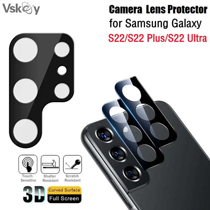 

Защитная пленка для объектива 3D камеры Samsung Galaxy S22 Plus S22 Ultra S22 + закаленное стекло с защитой от царапин для задней панели 10 шт.