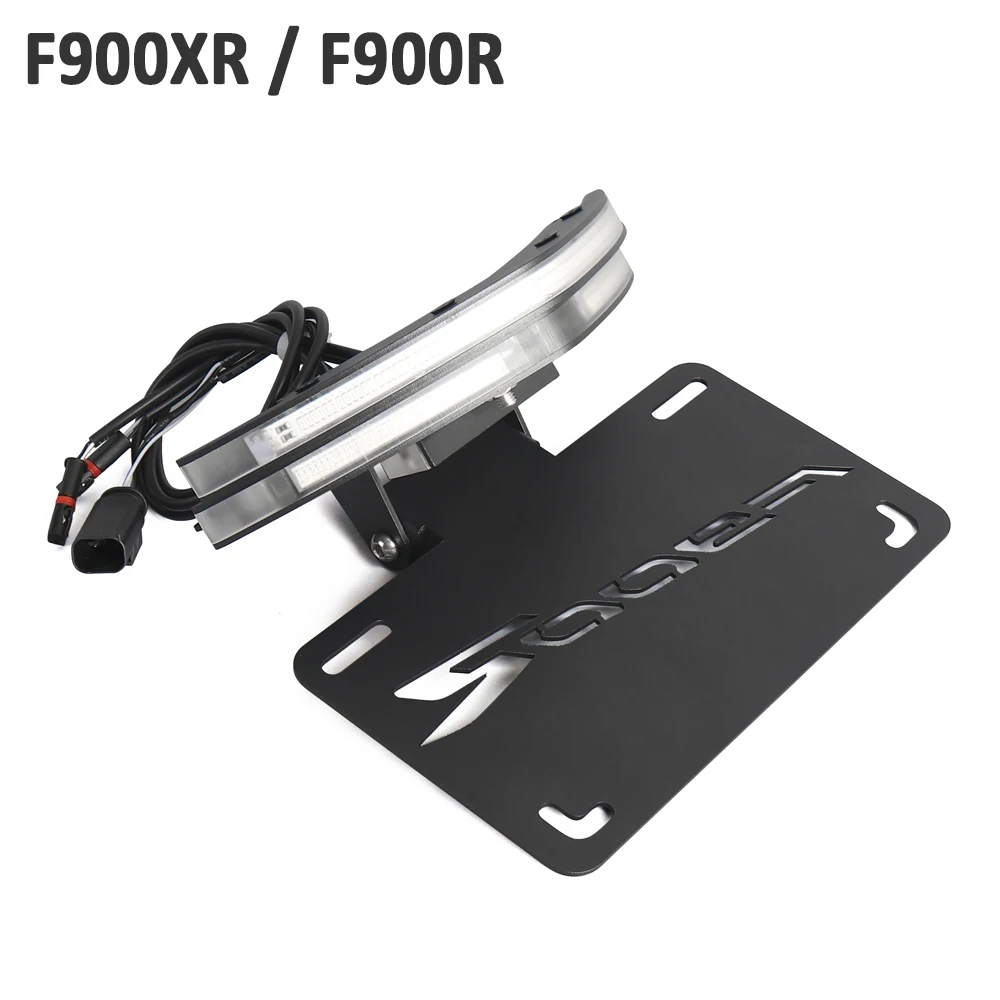 

Подходит для BMW F900R F900XR F900 R F900 XR 2020-2024, держатель номерного знака мотоцикла, кронштейн, задний хвост, аккуратное крыло, комплект для устранения