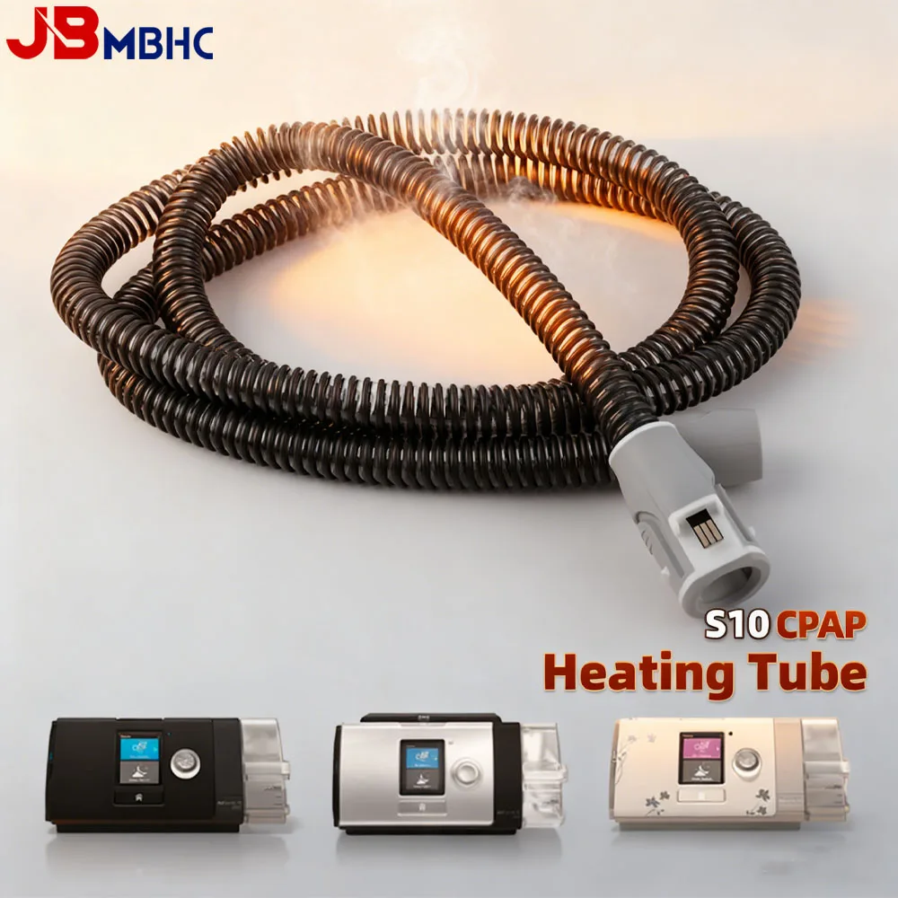 Фото Изолированный нагреваемый шланг S10 CPAP – сменная трубка для аппаратов S10 CPAP, конструкция против конденсации для лучшего воздушного потока и тепла №1