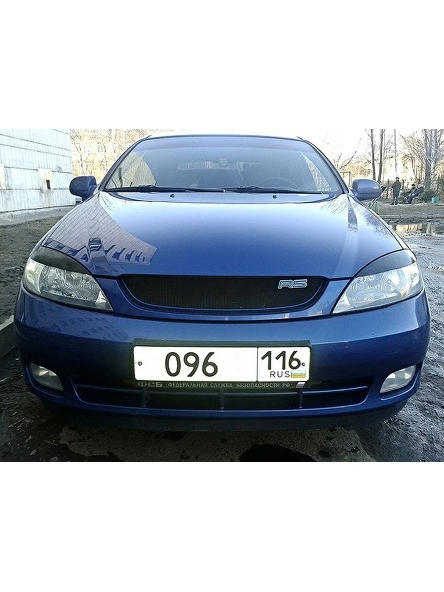Накладки на фары тюнинг CHEVROLET Lacetti седан/универсал 2004-2013 Шевроле Лачетти |