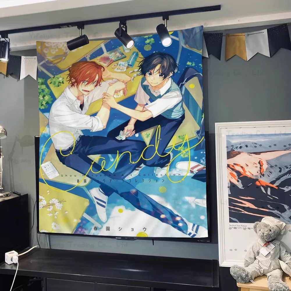 Сасаки Мияно Гей Хиппи Настенные Гобелены Для Гостиной Домашний Декор Общежития