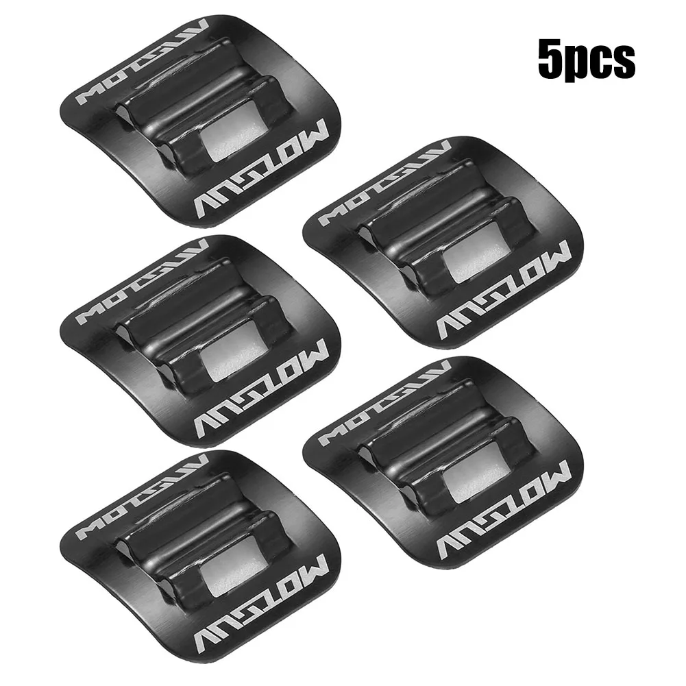 

5pcs MTB Bicycle Bike C-Clips Buckle Brake Cable Line Guide Tubing Fixed Clamp Frame U Buckle Aluminum Tube Clip Guide Bicicleta