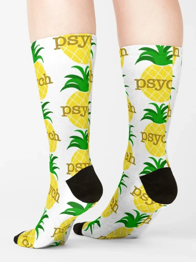 Psych носки с ананасами свободные походные туфли для девушек и мужчин
