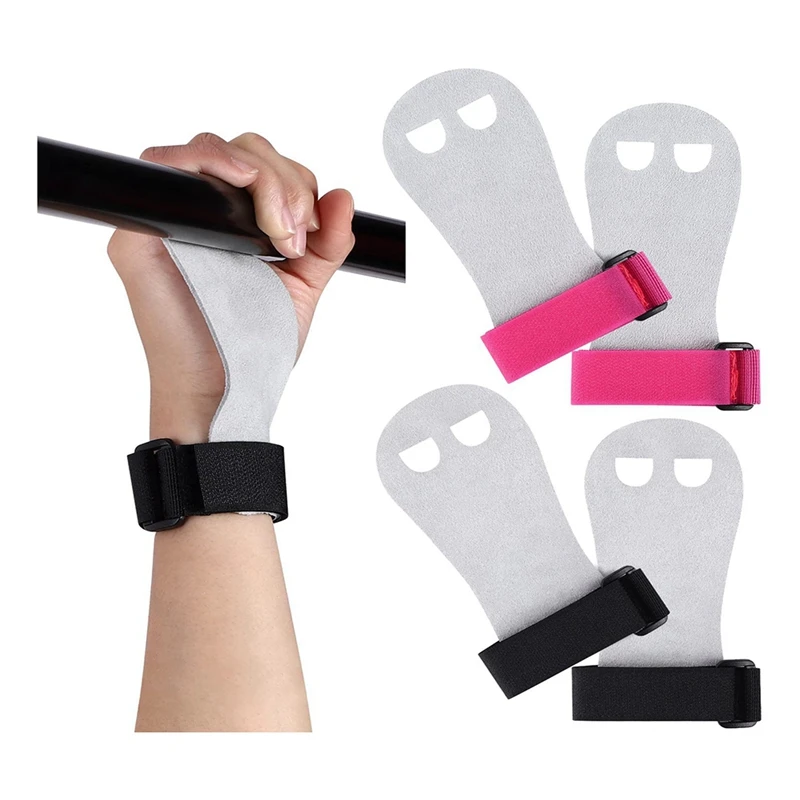 

4 Piece Composite Material Gymnastics Grips Gymnastic Palm Hand Grips Protectors