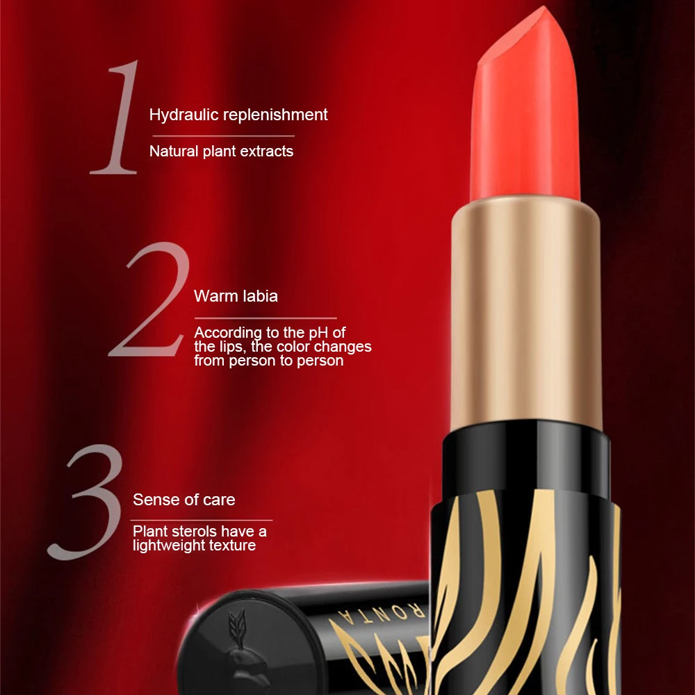 Губная помада нелегко приклеивается к чашке. Градиентная отделка. Удобная