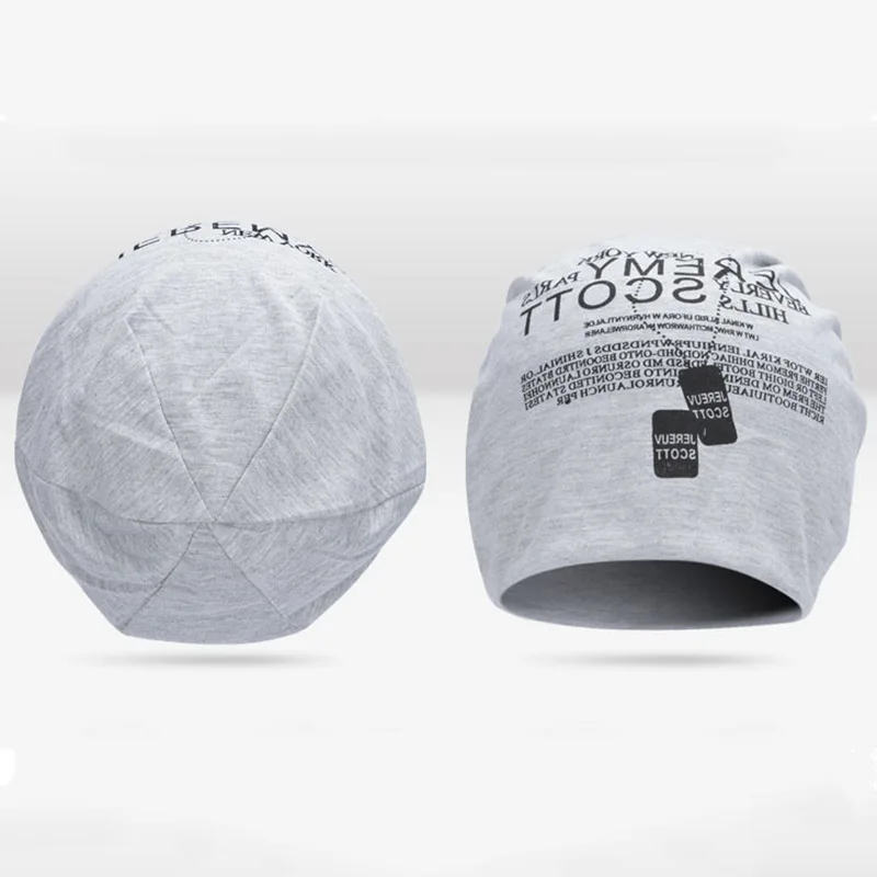 Шапка-бини унисекс из мягкого хлопка