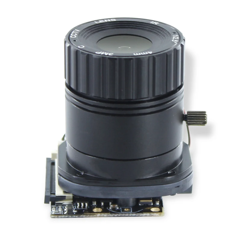 Raspberry PI B 3/2, 5 Мп, ручной дневной/Ночной переключатель, код IR_CUT, модуль камеры с большим объективом 4 мм