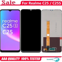 6 5 for oppo realme c25 rmx3193 rmx3191 lcd display touch screen replacement assembly for realme c25s rmx3195 rmx3197 lcd