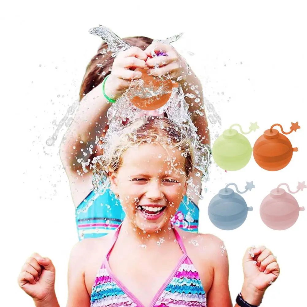 

Water Splash Balls Reusable Soft Silicone Water Balloon Summer Outdoor Pool Beach Play Toy Pool for Beach Party
