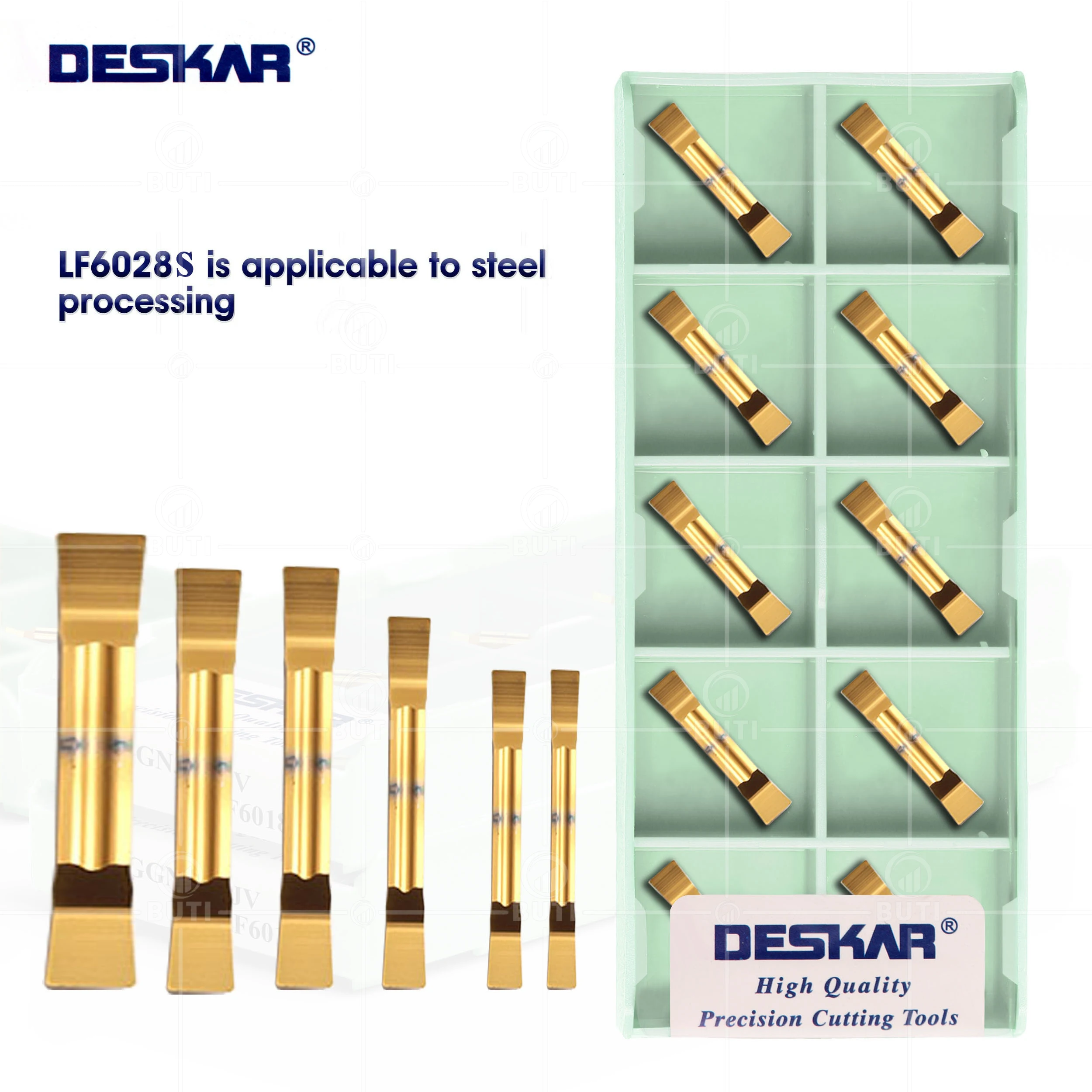 

DESKAR 100% Original MGGN200 MGGN250 MGGN300 MGGN400 JV CNC Lathe Tools Carbide Inserts Slotted Cutter Metal Turning Blades