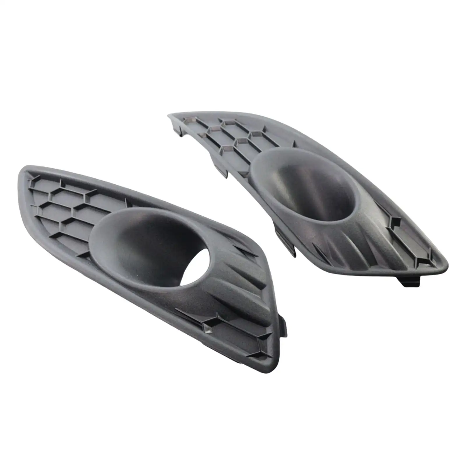 

2 Pieces Front Bumper Grilles Durable Spare Parts Fit for Ford Fiesta 2013 2014 2015 2016