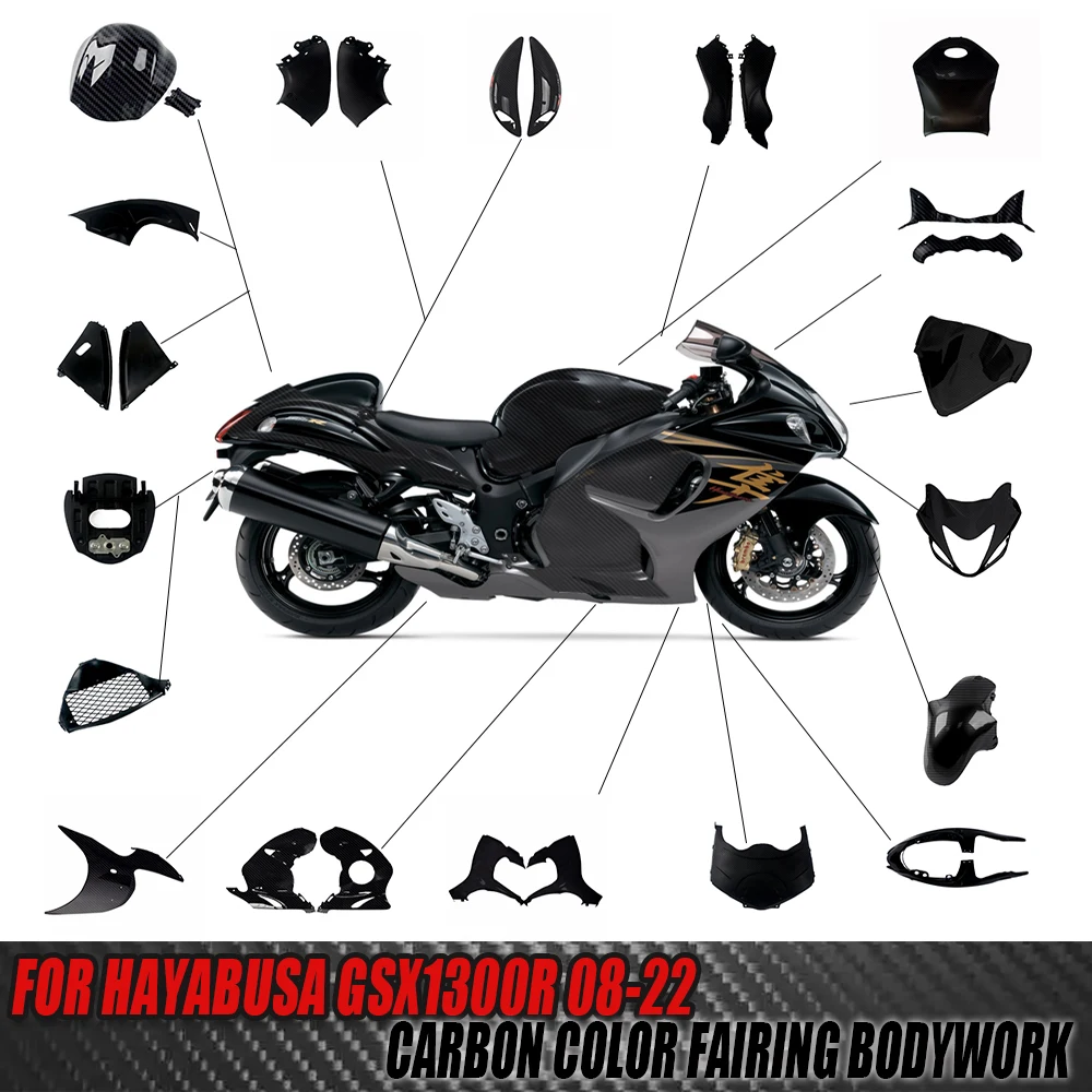 

Неокрашенный обтекатель кузова мотоцикла для Suzuki GSX1300R GSX 1300R GSXR1300 GSXR 1300 Hayabusa 2008-2022
