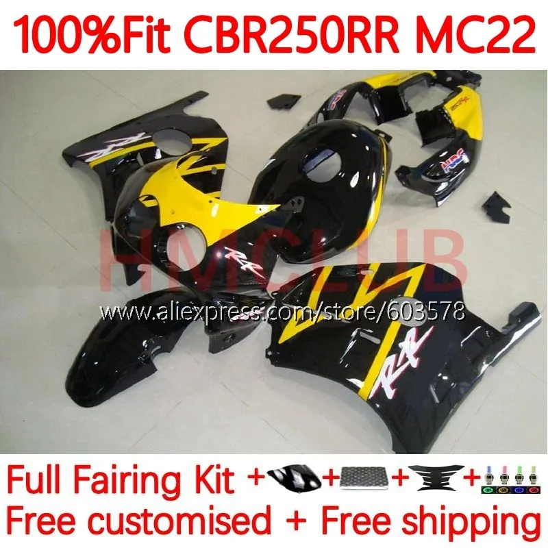 

Injection For HONDA CBR250RR CBR 250 250RR MC22 CBR250 RR 90 91 92 93 94 1995 1996 1997 1998 1999 Fairing 128No.28 yellow stock