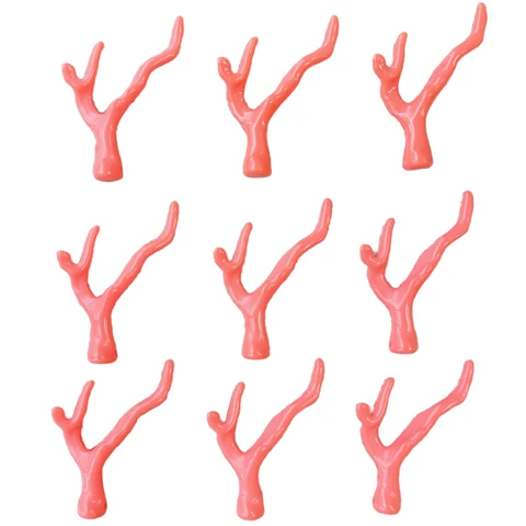 10 шт. модные акриловые бусины в стиле поп-стиль с героями мультфильмов, коралловые ветки, чтобы сделать аксессуары для цепочки для мобильных телефонов своими руками