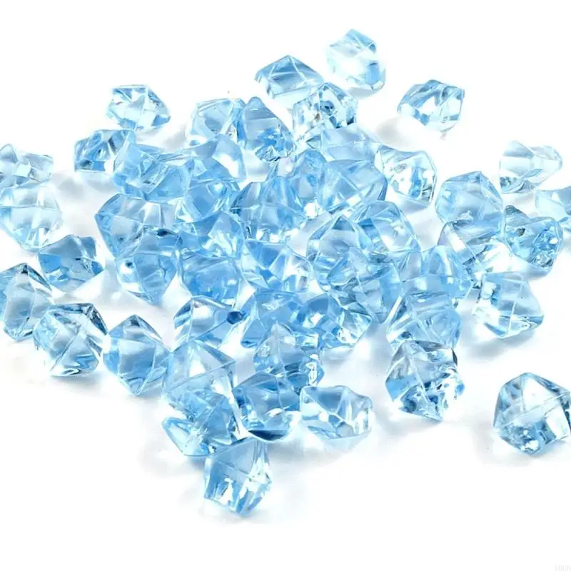 200 ПК Аквариум акриловые камни для рыбной миски рыбацкий садовый пруд