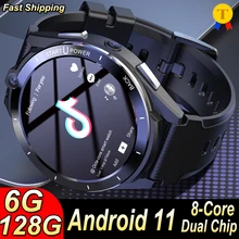 New 4G Smartwatch Men With 900mAh GPS Cameras WIFI Heart Rate Sports Smart Watches For Android APPLE Samsung Xiaomi Huawei Phone