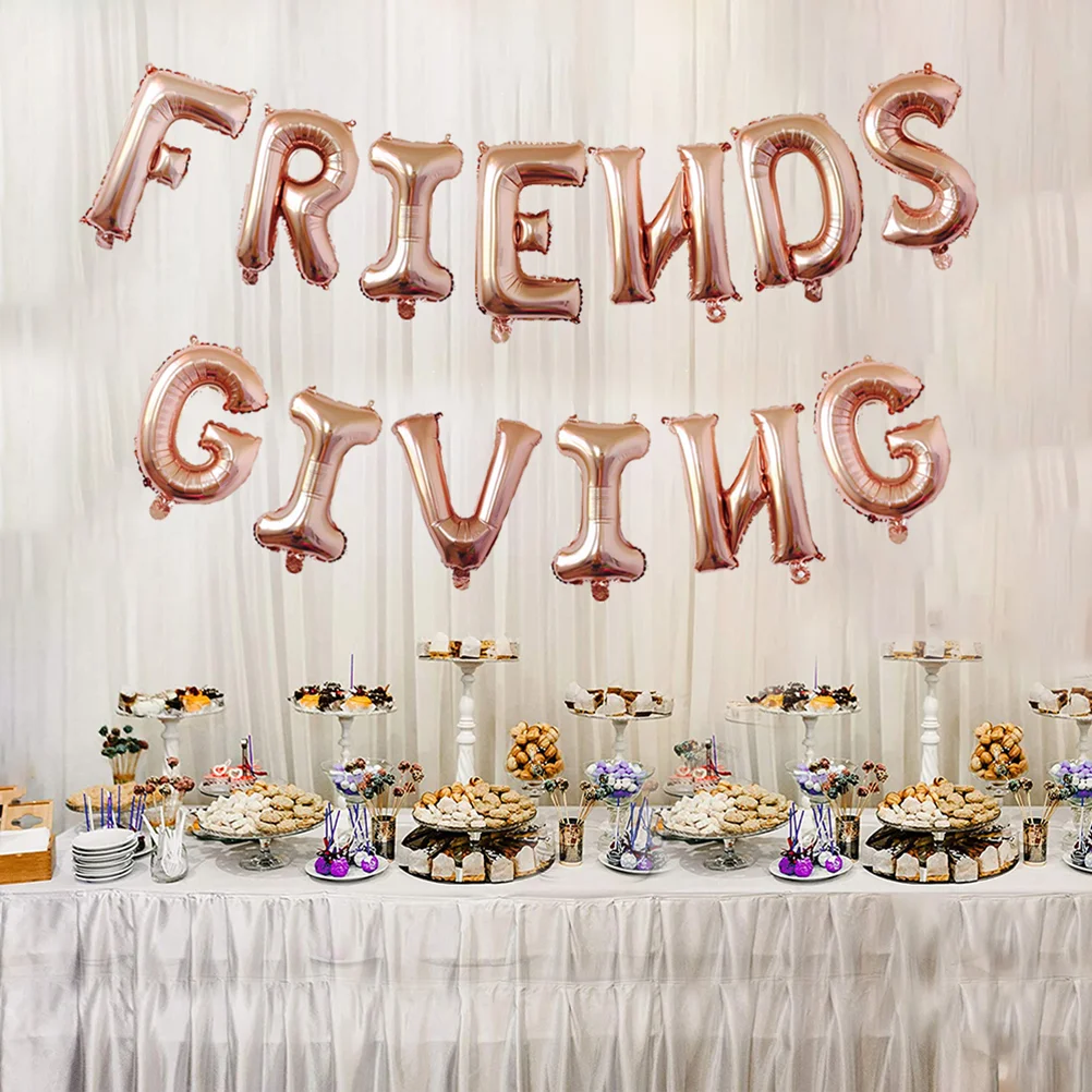 Дружественные декоративные фольгированные воздушные шары День благодарения