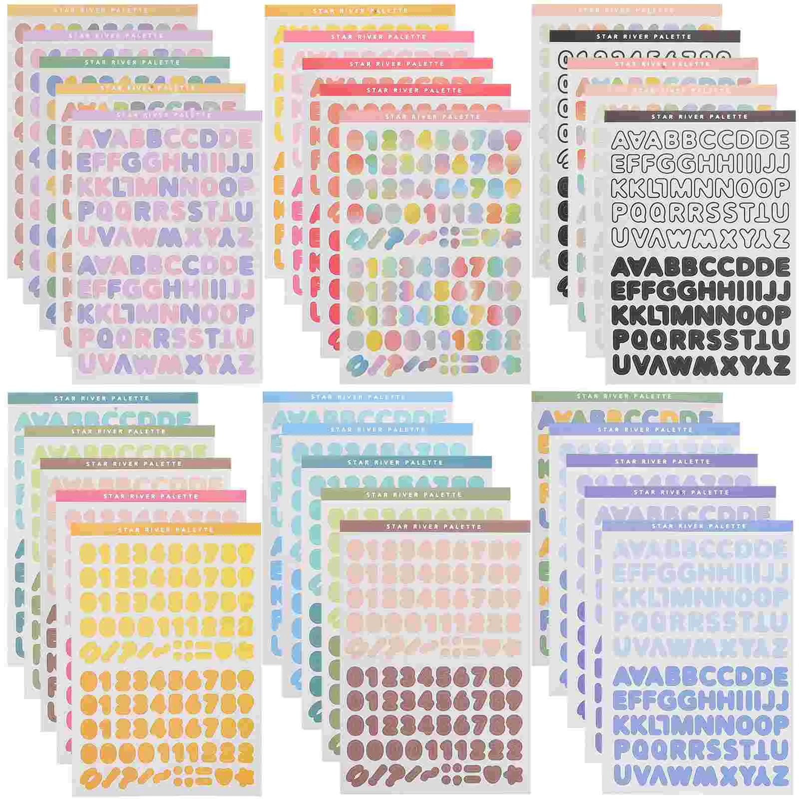 30-листые наклейки для справочников с буквами алфавита ногтей небольшой почтовый