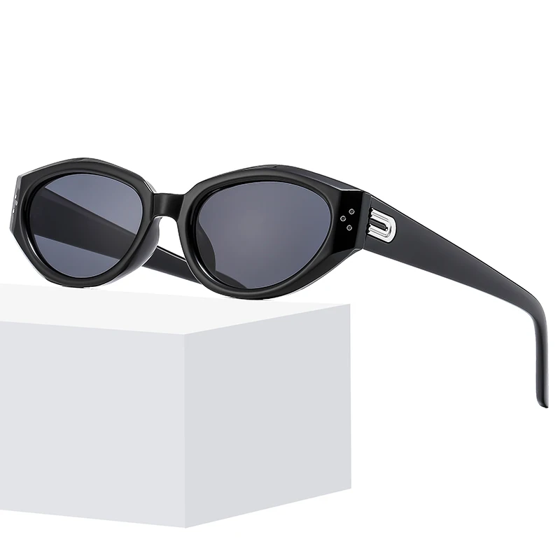 Новые маленькие квадратные солнцезащитные очки Y2K женские брендовые кошачий