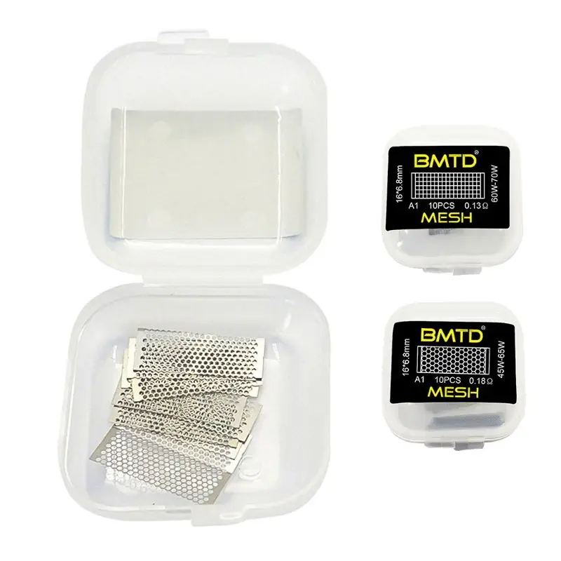 

10 Pack Heating Mesh Plug and for PLAY forVandy Vape RTAs Wotofo Profile Vape Parts Heating Mesh Coils DropShipping