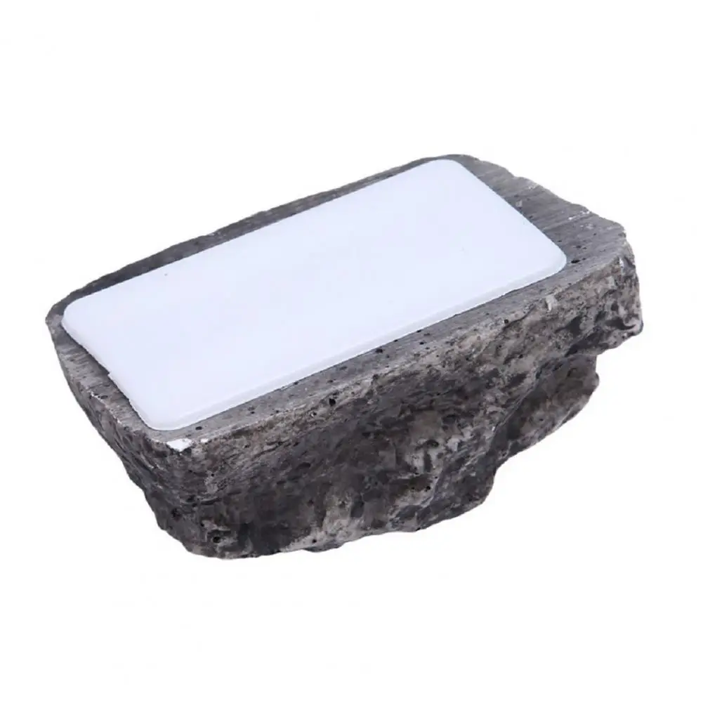 

Real Rock Key Holder Outdoor Garden Key Hider Realistic Stone with Hidden Compartment for Spare Key Resin Safe Box for Yard