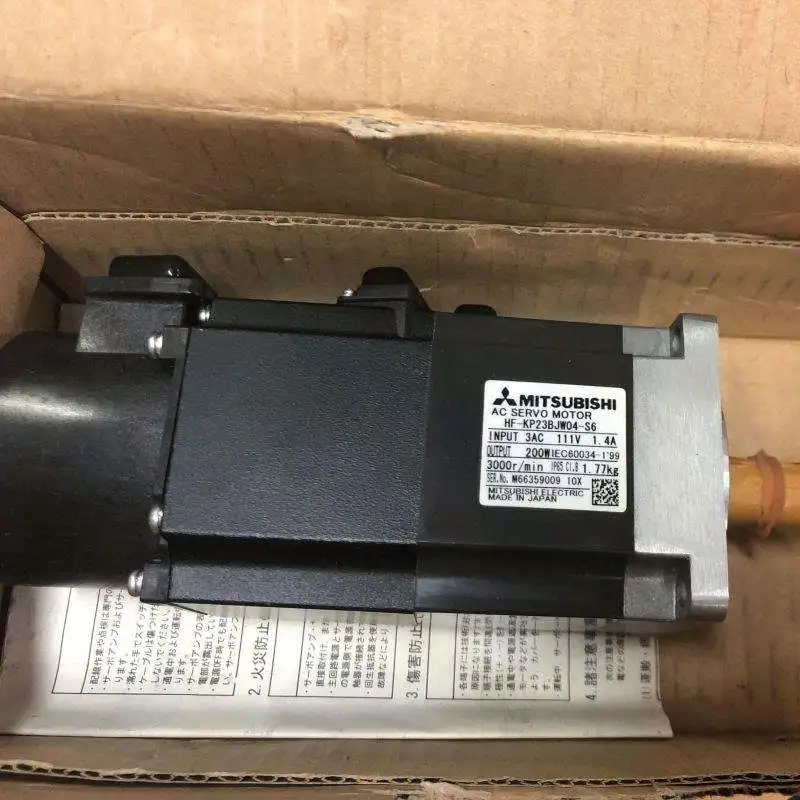 

Original new Japan ac servo motor 200W HF-KP23BJW04-S6