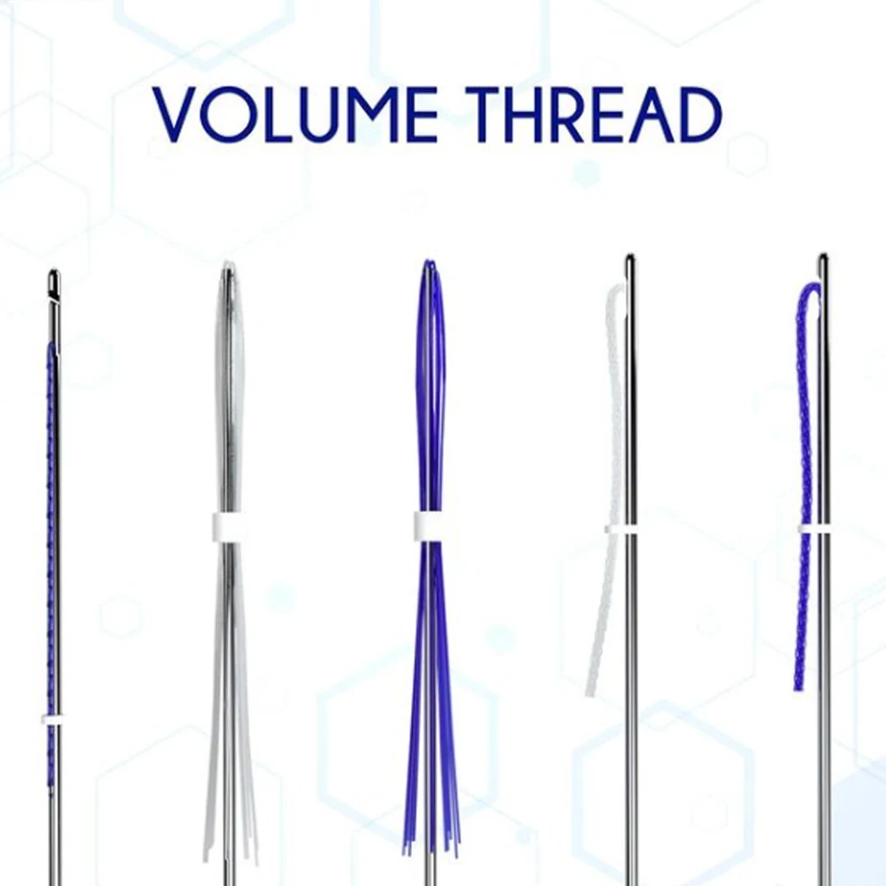 

painless sterile Korea Pdo Thread Lift Hilos Tensores Pdo Threads Faciales Mono Screw 26G 27G 29G 30G 25mm/38mm/50mm/60mm/90mm
