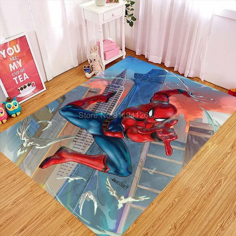 3D-печать ковер Человек-паук дверной коврик ретро несколько вариантов гостиная